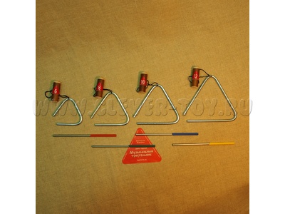 Комплект треугольников №5 (06-08-10-12 см, диаметр 6мм)