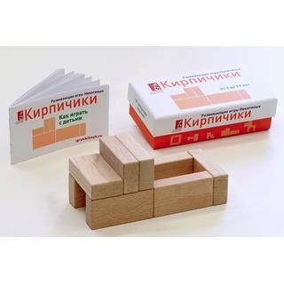 Кирпичики (картонная коробка, производство Никитиных)