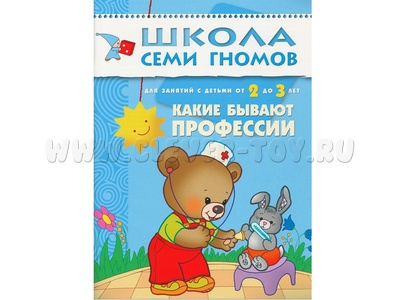 ШСГ 2-3 год обучения. Какие бывают профессии.