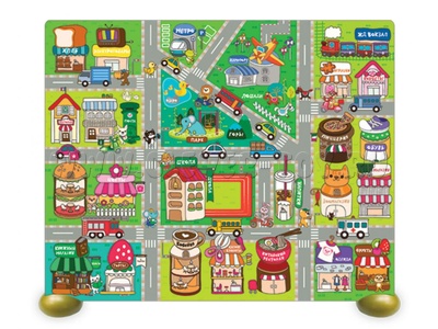 Пазл на подставке "Улицы города" (80 дет.)