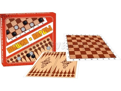 Игра "Шашки и нарды"