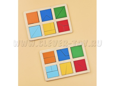 Сложи квадрат 1 уровень Никитина (РК, 240*160)