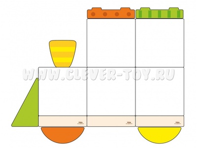 Комплект магнитных панелей "Пиши, стирай, играй №1. Трактор" (137*107*9 см)