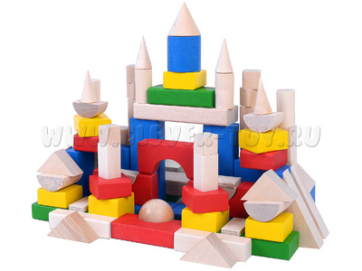 Конструктор деревянный "Развитие" (100 деталей) - остатки