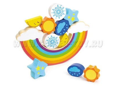 Балансир "Радуга" (11 деталей)