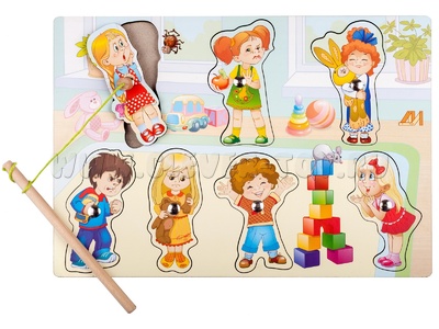 Пазл "Эмоции" (магнитная рыбалка)