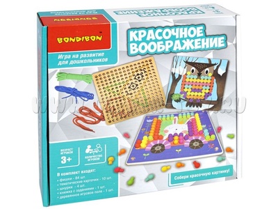 Обучающие игры для дошкольников "Красочное воображение"