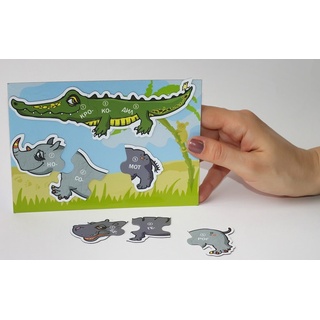 Магнитная игра "Чей хвост?"