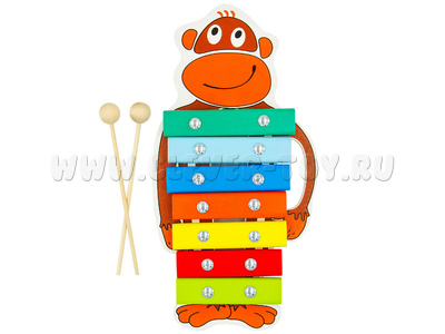 Ксилофон "Обезьянка" (7 планок)