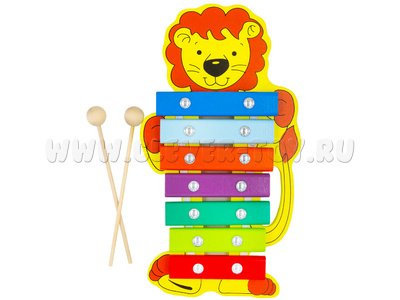 Ксилофон "Львенок" (7 планок) (остатки)