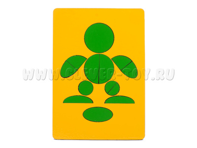 Геометрическая головоломка "Круги-овалы" (автор - В. Перельман)