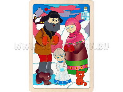 Мозаика "Снегурочка" (60 деталей) - остатки