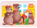 Мозаика "Три медведя" (40 деталей) - остатки