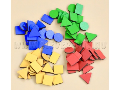 Дополнительные цветные детали для набора "Умный Сундучок"