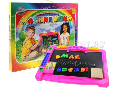 Магнитная доска "Магнитишка" №8 (азбука+цифры)