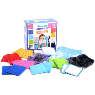 Игровой набор "Тактильные квадраты" (21 элемент)