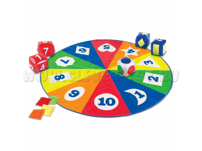 Игровой набор "Радужный активити круг" (11 элементов)