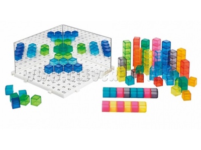 Кубики полупрозрачные 2 см.(100шт). Набор «Изучаем отражения»