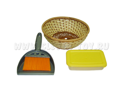 Уборка мусора со стола (Монтессори материалы)