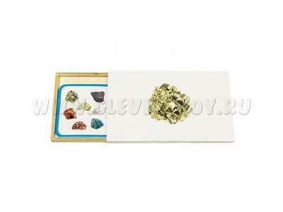 Монтессори карточки "Минералы и горные породы"