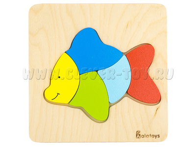 Пазл деревянный "Рыбка"