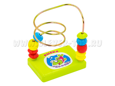 Лабиринт "Рыбка" (салатовый, 10*7*13 см, АТ)