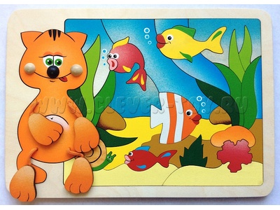 Мозаика "Аквариум" (37 деталей) - остатки