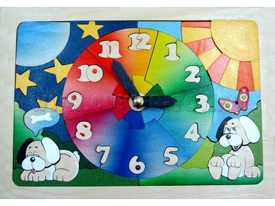 Мозаика-часы "День за днем" (66 деталей) - остатки