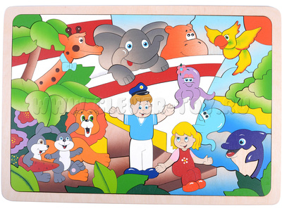 Мозаика "Лимпопо" (122 детали) (остатки)