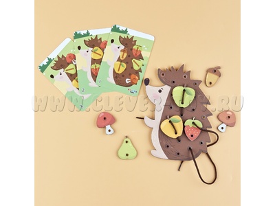 Шнуровка "Ежик на полянке" (РК)