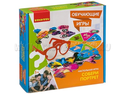 Обучающая настольная игра "Собери портрет"