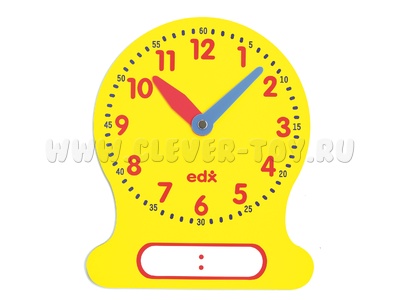 Часы демонстрационные магнитные (30см)