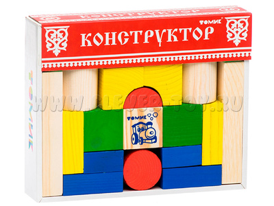 Конструктор "Цветной" (26 деталей)