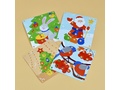 Карточки "Новый год" (4 шт.) для набора "Деревянная мозаика"