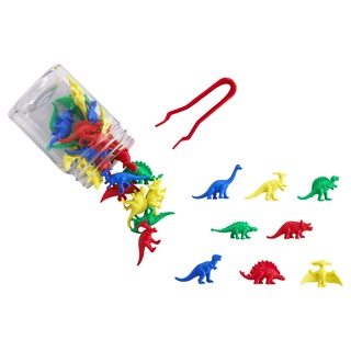 Счетный материал "Динозавры" (8 видов, 4 цвета, 32 шт.)