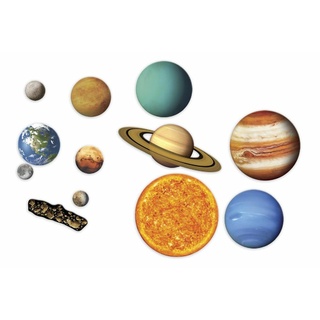 Набор магнитный "Модель Солнечной системы" (12 элементов)