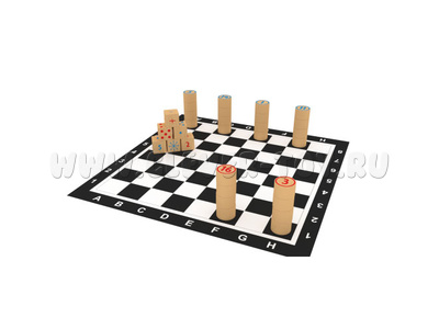 Математическая игра малая "Олимпийские шашки"
