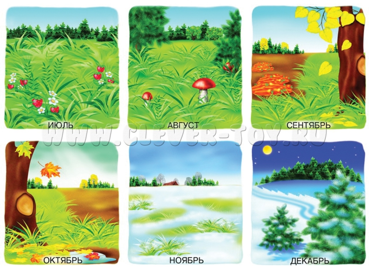 Лето время года сколько дней. Карточки с изображением времени года. Изображения времен года для детей. Времена года для дошкольников. Месяцы для дошкольников.