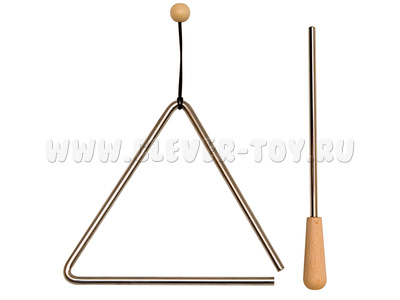 Треугольник 20 см, палочка в комплекте