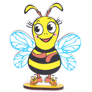 Персонаж средний "Пчелка Жужа" (на подставке, крепление на Коврограф)