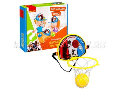 Обучающая настольная игра "Баскетбол на голове"