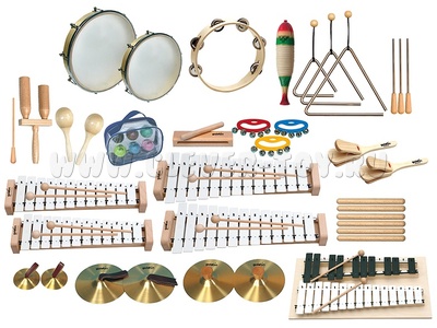 Набор "Оркестровый" 20 видов инструментов. Мелодичные и ударные инструменты