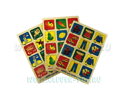 Лото для детей и родителей (дерево)