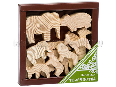 Набор для творчества "Животные юга" (14 деталей)