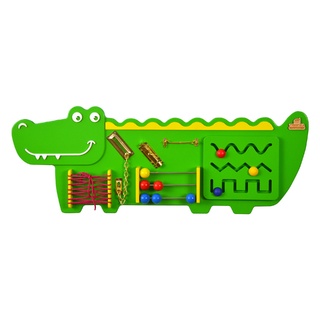 Бизиборд "Крокодильчик" (88*32см)