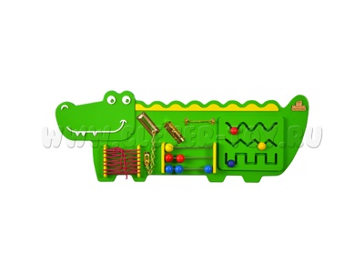 Бизиборд "Крокодильчик" (88*32см)