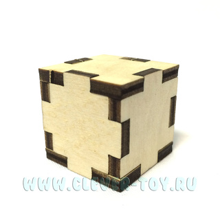 Занимательный куб 1 категория сложности (пространственная головоломка)