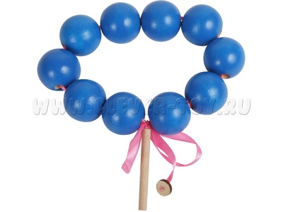 Бусы "Шарики" (синие)