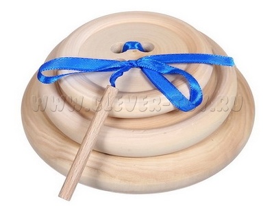 Шнуровка "Набор пуговиц" (неокрашенные, 3шт)