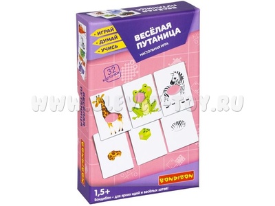 Настольная игра "Веселая путаница"